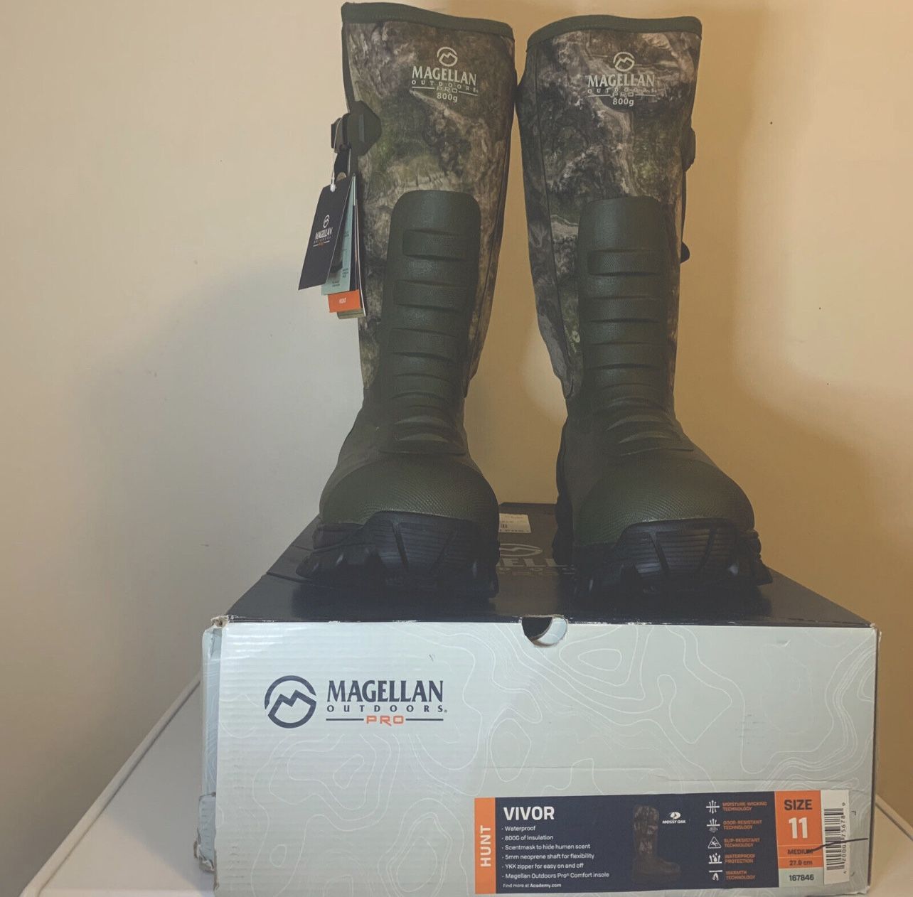 Mens Magellan Outdoors Pro Vivor Hunting Scentmask Waterproof