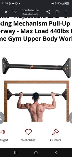 Pull up bar
