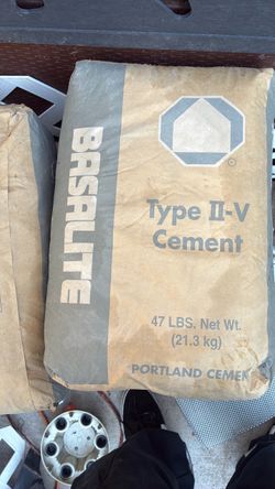 Cement bags
