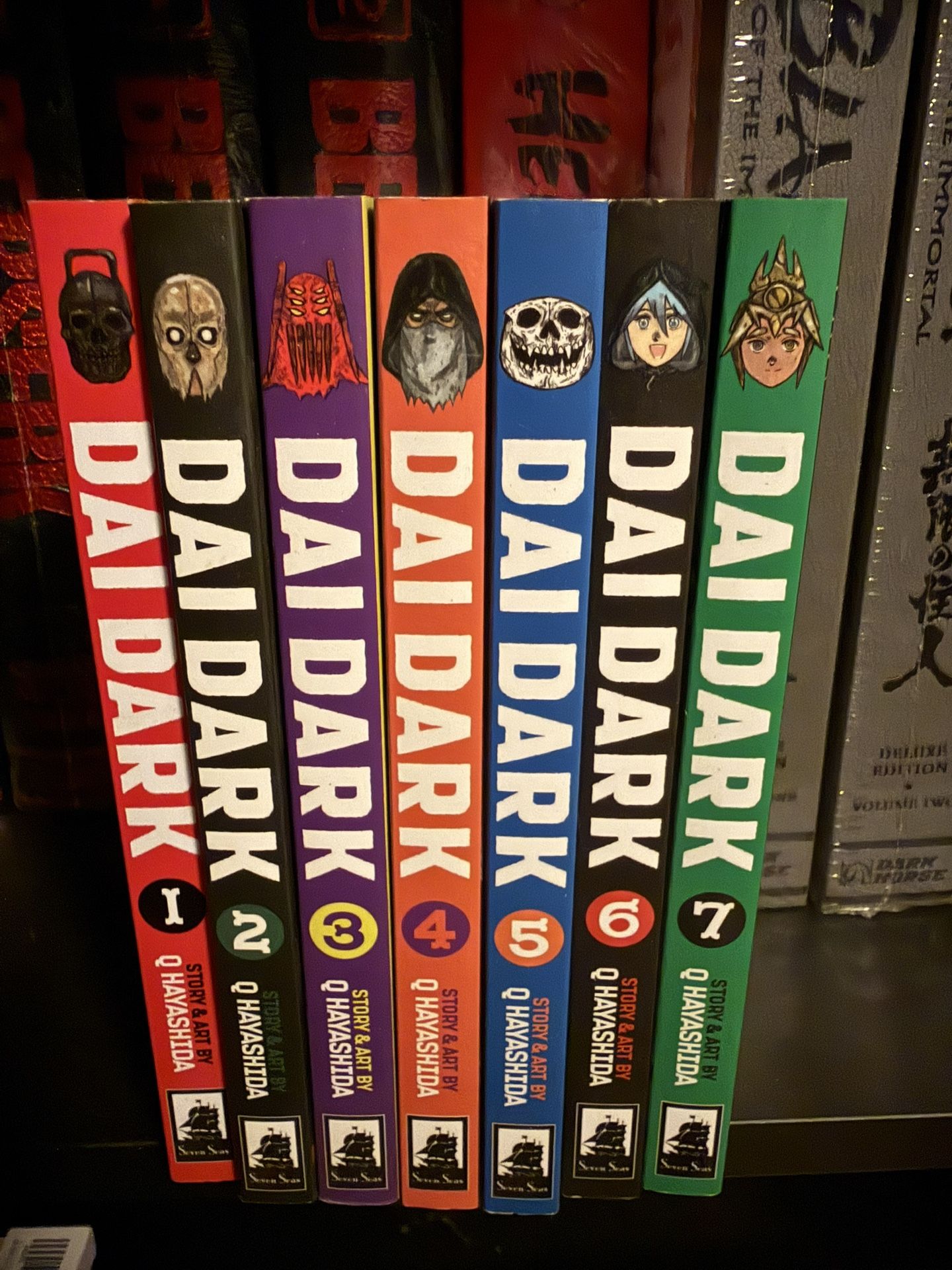 Dai Dark Vol 1-7 Manga New