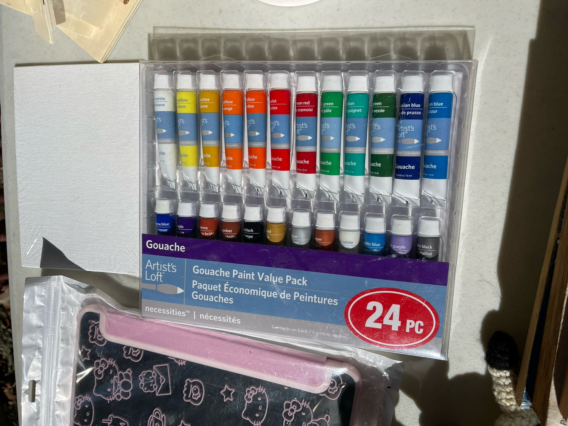 Gouache Paint Pack, 24 Colors