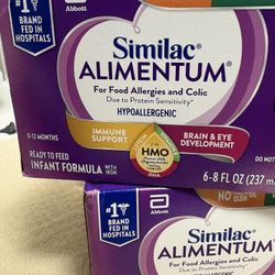 Two Similac Alimentum 6 pack 8fl oz cans $15