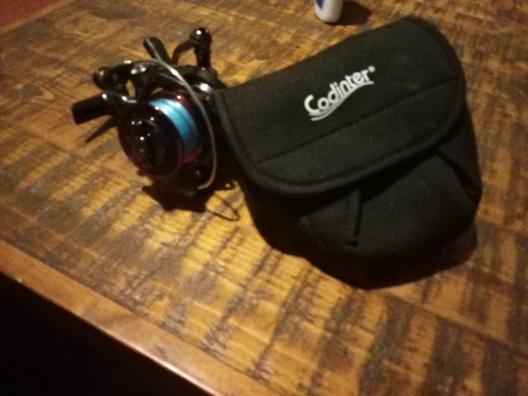 Spin cast Reel With Case By Codinter
