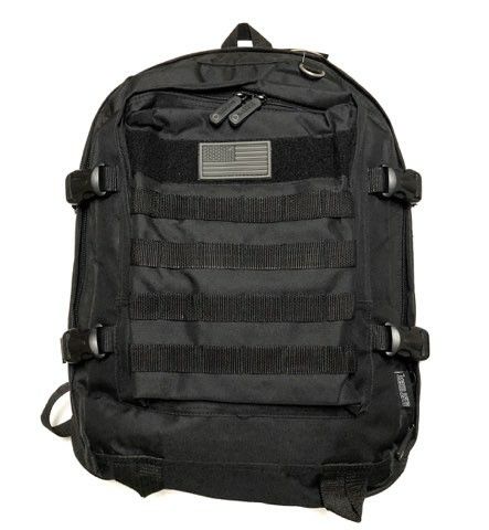 Brand NEW! Large Black Tactical Molle Backpack For Everyday Use/Work/Traveling/Outdoors/Hiking/Biking/Camping/Hunting/Paintball/Sports/Gym