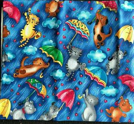 Kids or adults It's Raining Cats and Dogs Face mask
