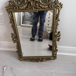 Antique Gold  Mirror
