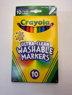 Crayola ultra clean washable markers