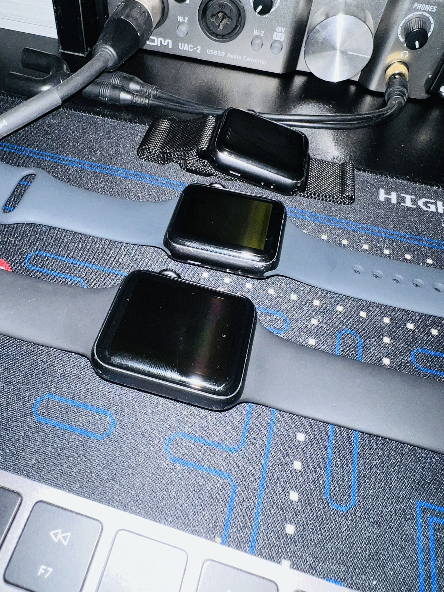 3 Apple Watches