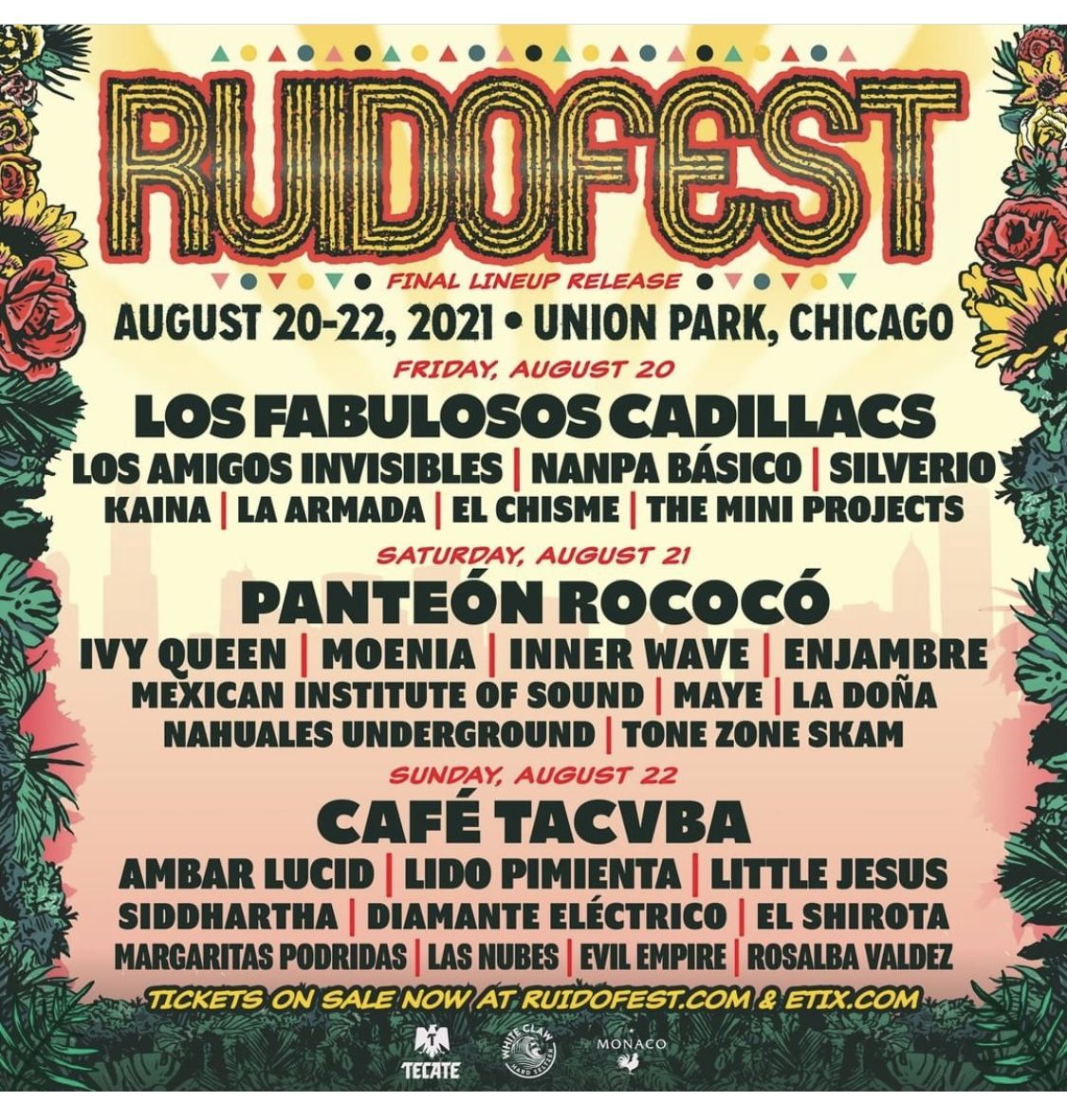 Ruidofest Sunday GA Tickets