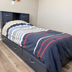 Twin Bed With Storage 