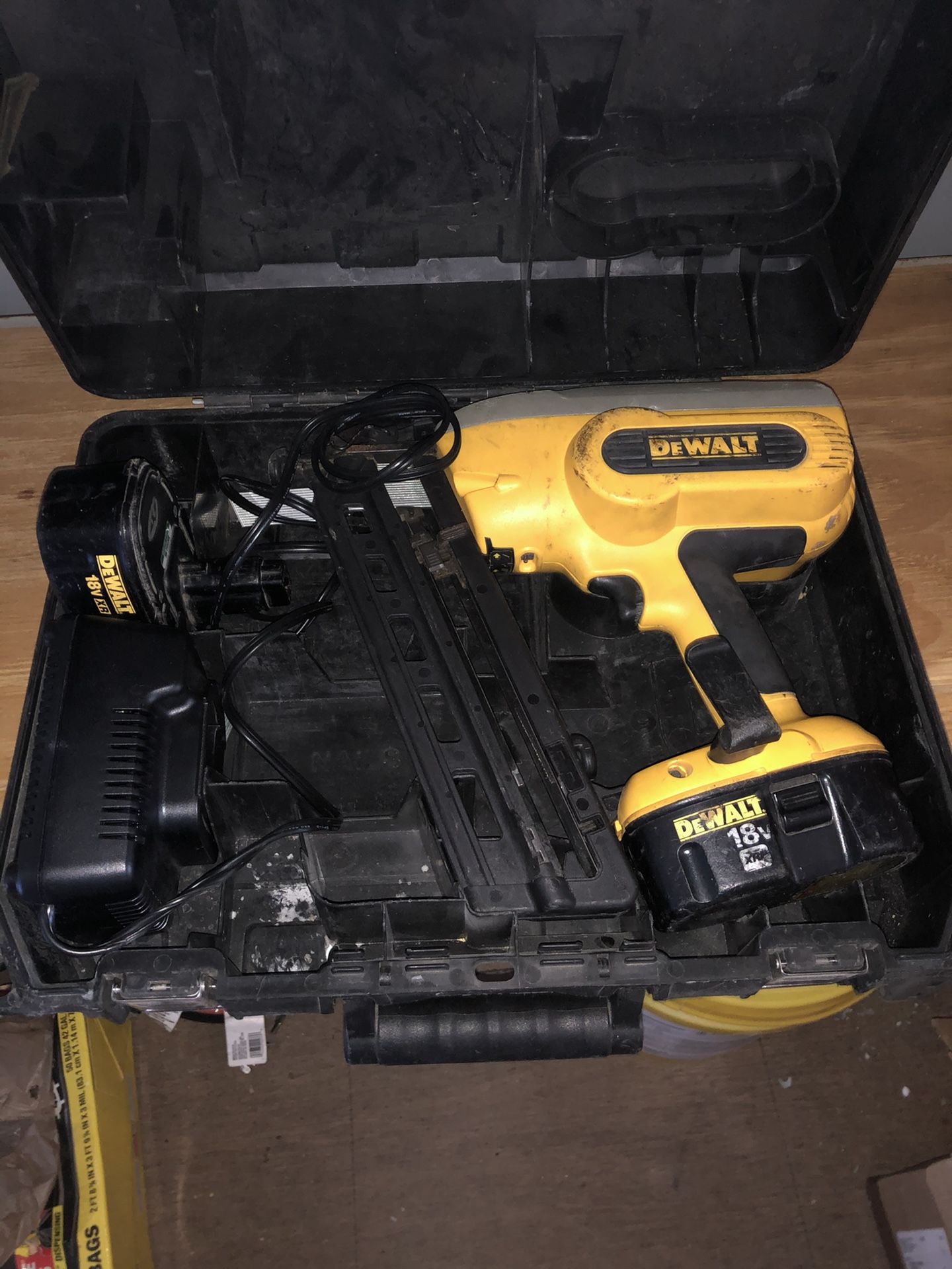 DEWALT finish nailer