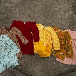 12 Months Dresses, And Tops