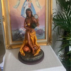 Oshun Statue 14” Tall New, Nobrand