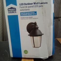 One Wall Lantern.