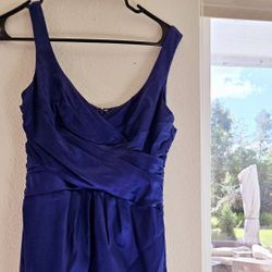 Jones New York Blue Midi Dress