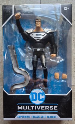 Superman (Black Suit Variant) action figure