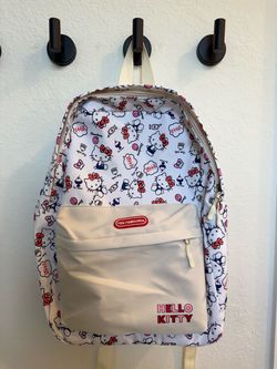 Hello Kitty Graphic Print Backpack