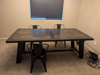 Rustic Kitchen Table Set