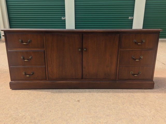 Solid Wood Credenza 