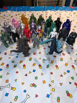 Godzilla & Kaiju Monster Figure Collection Lot