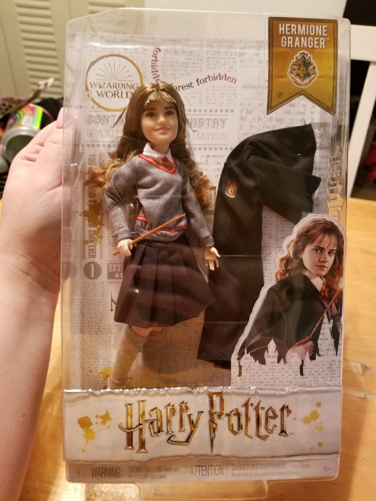 Harry Potter Hermione Granger Doll. New In Box.