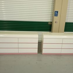 2 Formica Dressers