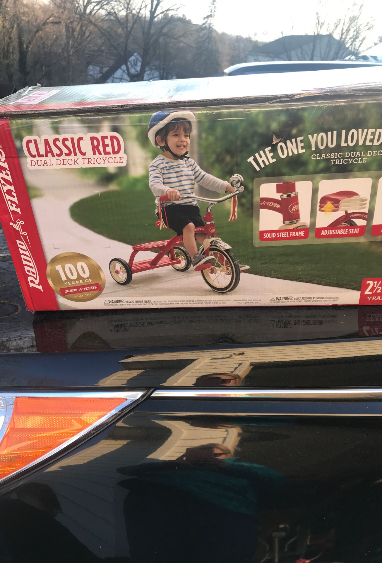 Classic radio flyer in box brand new(tricycle)