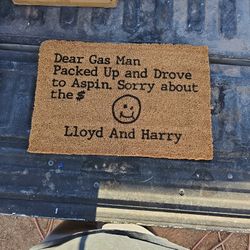 Dumb And Dumber Door Mat