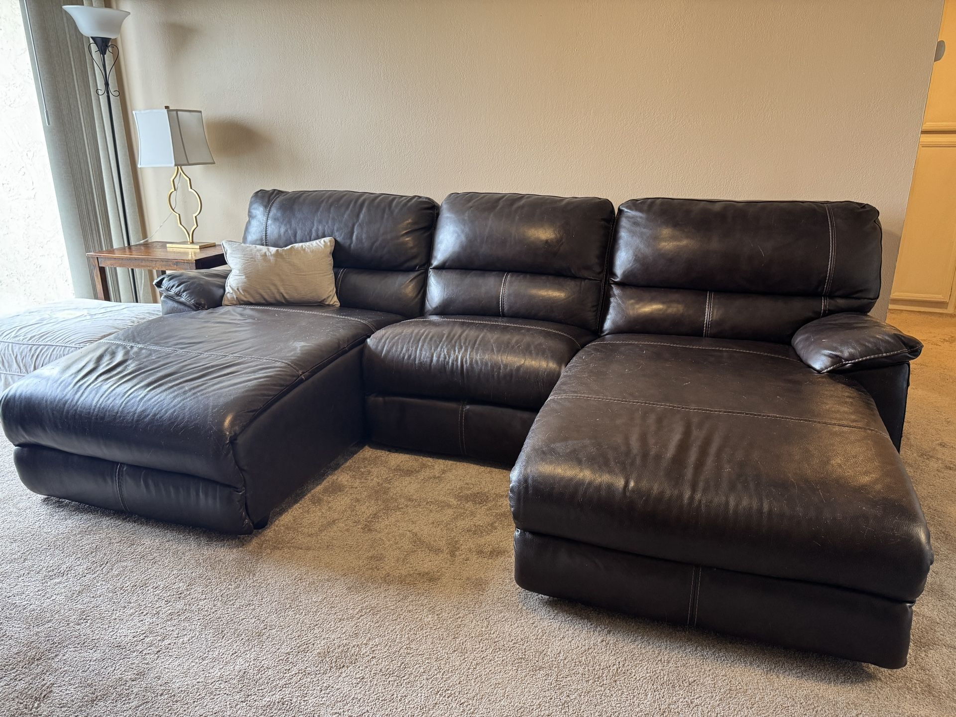 Leather Couch