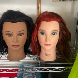 Cosmetologist/Barber Doll Heads 