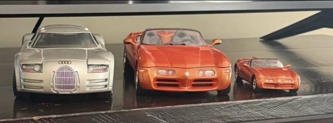Diecast Model Cars - Audi & Dodge