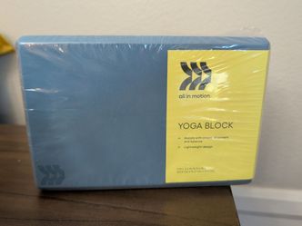 All in motion Yoga block