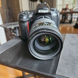 Nikon D100 w/Nikkor AF Lens
