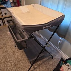 Infans Baby Infant Changing Table With Diaper Station