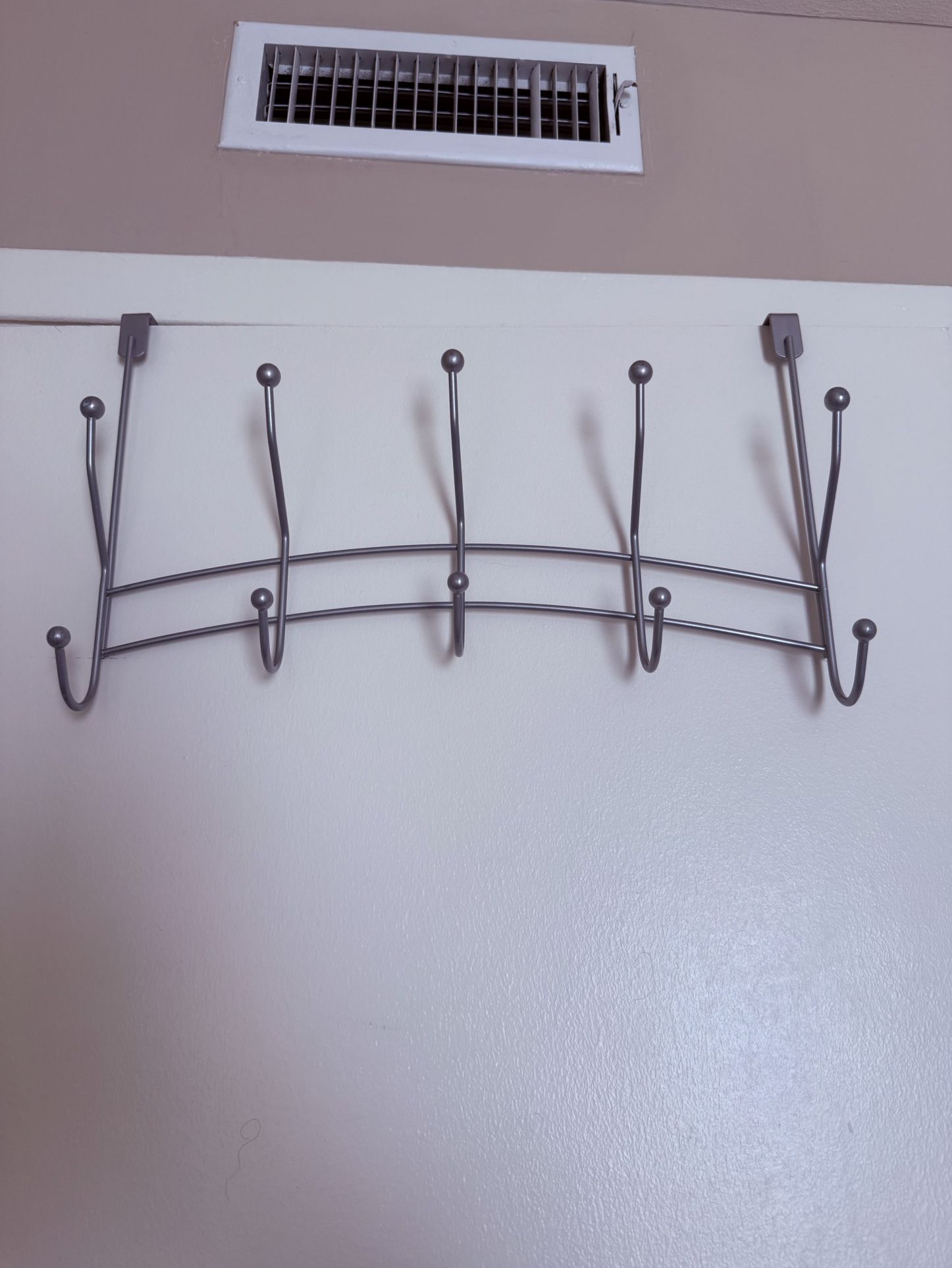 Over-the-Door Hooks (Set of 2) – $10