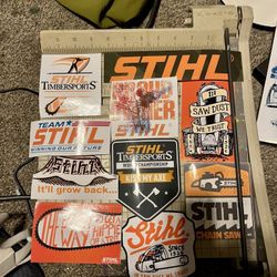 20 For $20 Stihl Decal  Waterproof  And Test Proof  UV Resistant 