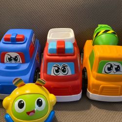 Toddler 8ct Car Toys Like New!!