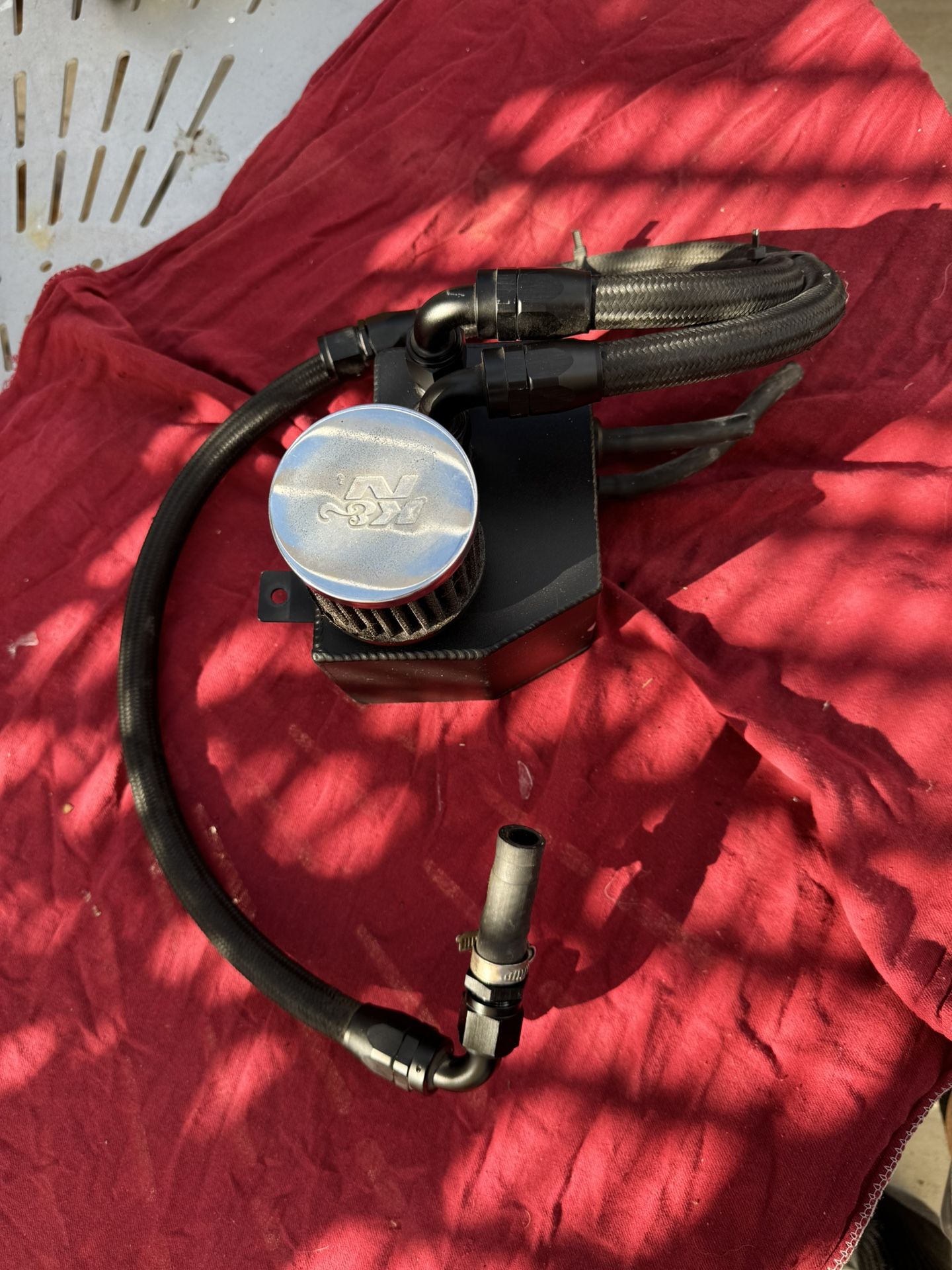 Evo X Driven Fab Catch Can