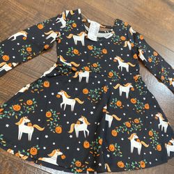 Toddler Halloween Dress Size 2t NEW