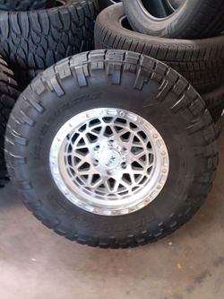 17x9 XD WHEELS 6X139 6X5.5 ON 37 12.50 17 NITTO