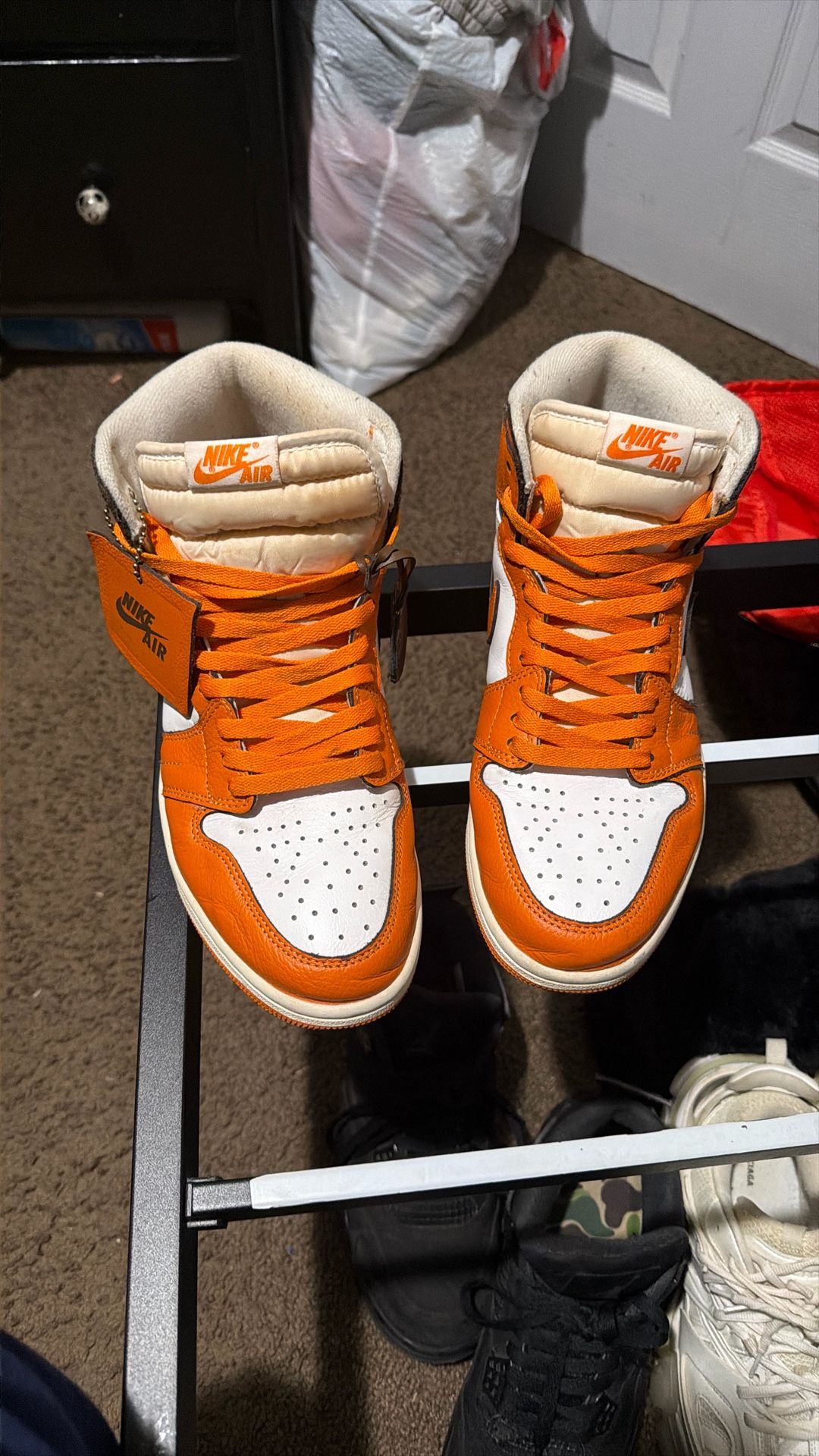 Orange Shoes
