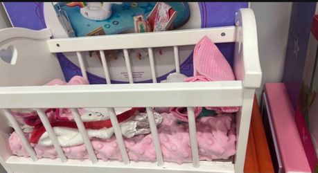 American girl doll crib