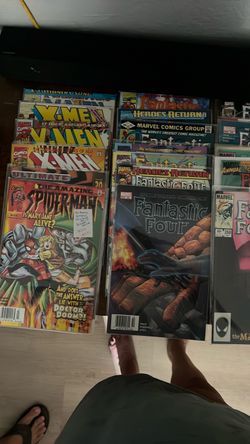 Marvel Comic Books Lot – X-Men, Spider-Man, Fantastic Four