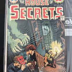 House of Secrets #126 (DC 1974) Bronze Age Horror Comic – Dominguez Cover