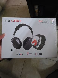Headphone smartwatch and drone bundle.