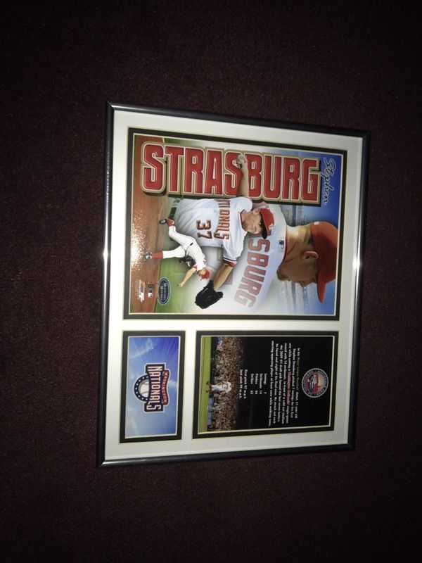 Stephen Strasburg Framed Washington Nationals 11x14" Collage