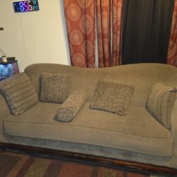 A sofa and a love seat