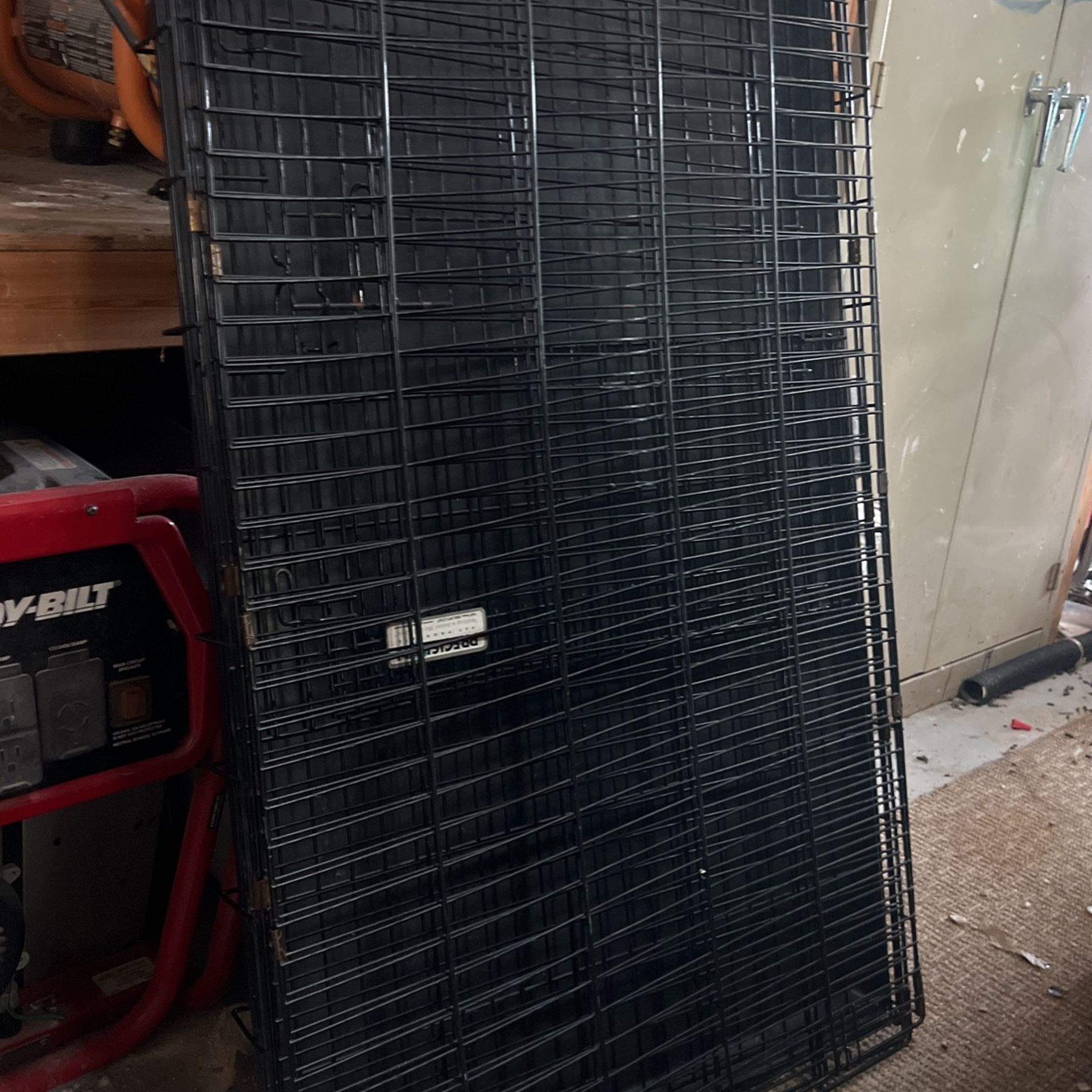 Large dog cage