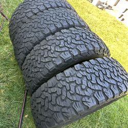 LT265-60-R18” Bfgoodrich All Terrain K02 Tires 