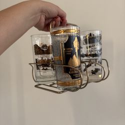Collectible Glassware Set Vintage